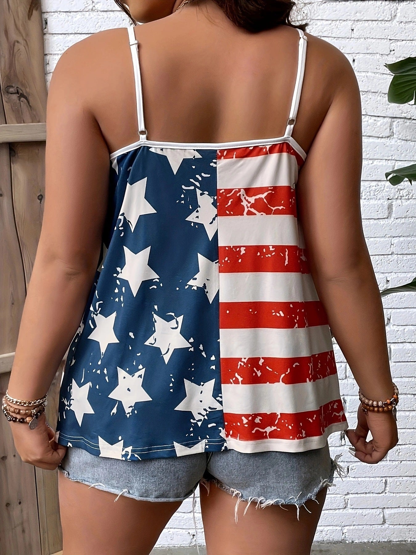 American Flag Tank Top